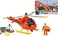 Simba 109251077 Feuerwehrmann Sam Hubschrauber Wallaby mit Figur Fireman Helicopter