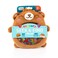 Chuckle &amp; Roar - Sensory Seek &amp; Find Bear - Scavanger Hunt on The Go - Great for Car Rides - Family Game for Toddlers - Ages 3 and Up