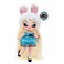 Na! Na! Na! Surprise Glam Series Alice Hops Fashion Doll and Metallic Rabbit Purse, Blonde Hair, Shiny Blue Dress, Bunny Ears Hat &amp; Accessories, 2-in-1 Kids Gift, Toy for Girls Ages 5 6 7 8+ Years
