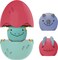 Dr. Brown's CleanUp Float &amp; Hatch Dino Eggs, Multi-Use Interactive Bath and Pool Toy for Toddlers, 6m+, BPA Free