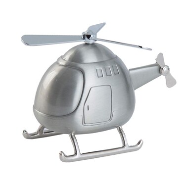 EXCEART Helicopter Piggy Bank Kids Bank Desktop Ornament Money Saving Box Helicopter Craft Boys Girls