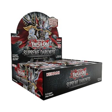 YuGiOh Supreme Darkness Trading Card Game 1st Edition Booster Box - 24 Packs