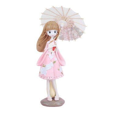 LIOOBO Girl Miniature Fairy Figurines Car Dashboard Decorations Hanging Figurine Car Desk and Dashboard Decor Miniature Figurine Statue Dashboard Doll for Car Miniature Dolls Cake Desktop
