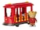 Daniel Tiger's Neighborhood Trolley with Daniel Tiger Figure Included, Pull Back and Go Action with Fun Trolley Bell Sounds, "Ding Ding!" Daniel Tiger Toys for Kids and Toddlers