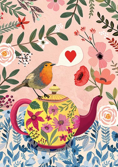 Buffalo Games - Mia Charro - Love, Bird - 500 Piece Jigsaw Puzzle for Adults -Challenging Puzzle Perfect for Game Nights - Finished Size is 21.25 x 15.00