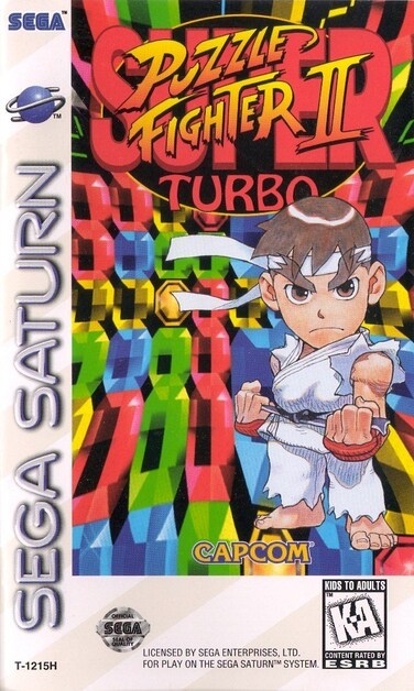 Super Puzzle Fighter 2 - Sega Saturn