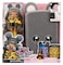 Na! Na! Na! Surprise Mini Backpack Series 2 Marisa Mouse Fashion Doll, Fuzzy Gray Mouse Backpack, Gift for Kids, Ages 4 5 6 7 8+ Years