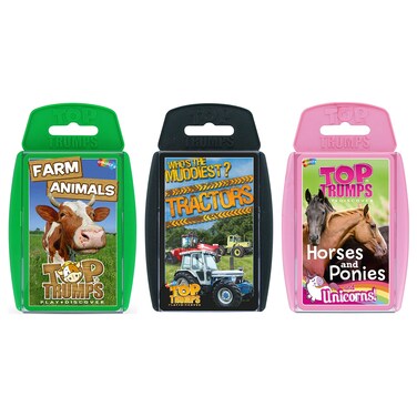 Top Trumps Fun on The Farm Bundle Card Game