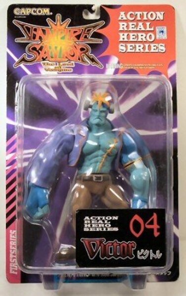 Vampire Savior Victor Monster Capcom Action Figure Real Heroes Series