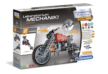 Clementoni 60955 Laboratory Mechanics Chasers Educational Pads Set for Children from 8 Years Old Polish Version