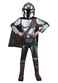STAR WARS Boys Deluxe Mandalorian Costume, Kids Halloween Costume, Child - Officially Licensed Small