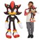 Franco Sonic Shadow The Hedgehog Anime Kids Bedding Super Soft Plush Cuddle Pillow Buddy, One Size, (Officially Licensed Product)