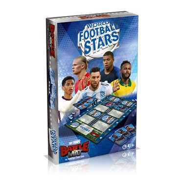 Top Trumps World Football Stars Battle Mat Card Game Ages 6 Plus