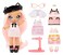 Na! Na! Na! Surprise Mini Ultimate Surprise Kitty Katwood 4" Mini Fashion Doll Kitty Inspired w/ 10 Mystery Fashions, Balloon Popping Confetti Surprises, Poseable,Toy Girls Boys Ages 4 5 6 7 8+