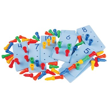 Marvel Education Company Creative Minds Peg It Number Boards