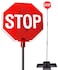 LED Stop Sign Parking Assistant for Garage with Flashing Signal