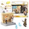 HARRY POTTER Playset Magical Minis - 3 Pc Bundle Classroom Diorama Toy Magic Activity Kit, Phone Decal Toy Playset