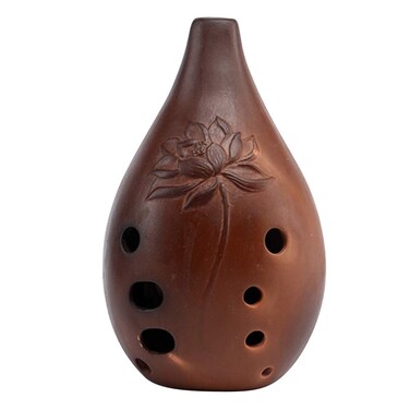 1pc 10 Chinese Musical Instrument Alto c Ocarina Professional Chinese Xun Chinese Ancient Xun Ancient Instrument 10 Holes Xun F Key Xun Chinese Flute Ten Holes Wind Instrument