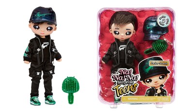Na! Na! Na! Surprise Teens 11" Fashion Doll Parker Scorch, Soft, Poseable, Black Hair, Adorable Animal-inspired Dragon Hat Outfit &amp; Accessories, Gift for Kids, Toy for Girls &amp; Boys Ages 5 6 7 8+ Years
