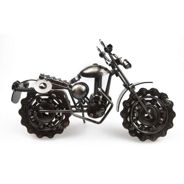 EXCEART Iron Motorcycle Model Home Decoration Motorcycle Model Craft Music Decorations for Party Bow Baby Shower Decorations Bronze Tone Metal Model Models Crafts B11 Household