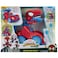 MARVEL Spidey and His Amazing Friends Spidey-Rex Racer - 8-Inch Vehicle with Sounds That Transforms from Vehicle Into Dinosaur