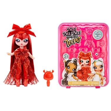 Na! Na! Na! Surprise Teens 11" Fashion Doll Claudia Pincer, Soft, Poseable, Red Hair, Crab-Inspired Outfit &amp; Accessories, Gift for Kids, Toy for Girls &amp; Boys Ages 5 6 7 8+ Years