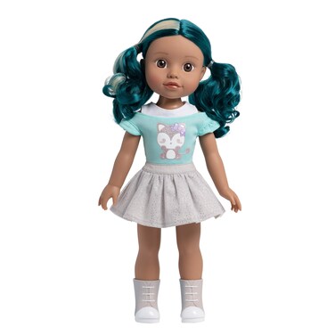 ADORA Be Bright Collections - 14" Realistic Doll with Color - Changing Hair Features, Removable Clothes and Accessories, Made in Premium Quality Vinyl Body, Birthday Gift for Ages 3+ - Alma