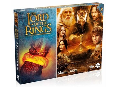 Puzzles Lord of The Rings Mount Doom 1000 Piece Jigsaw Puzzle Game