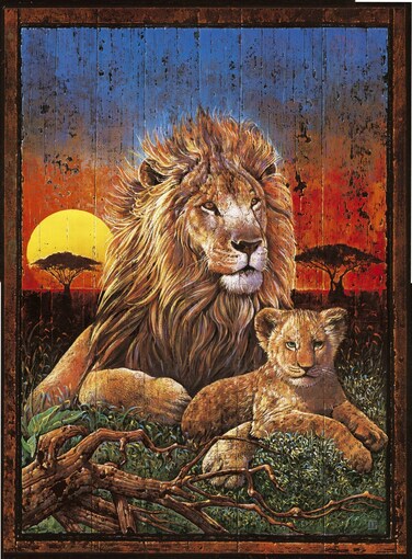 Clementoni Lion Sunset 5308842 1000 Pieces