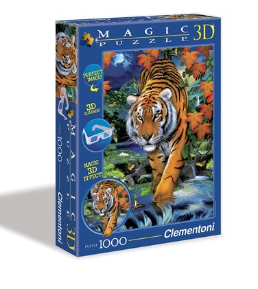 On the Prowl 1000 Piece Magic 3D Jigsaw Puzzle