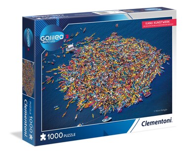 Clementoni Jigsaw Puzzle 1000 T 59088 Canoe Art Galileo
