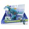 Super Wings EU760437 Light and Spray Tino Figurine 23 cm Light and Sound Effect with Spray Function for Children from 3 Years