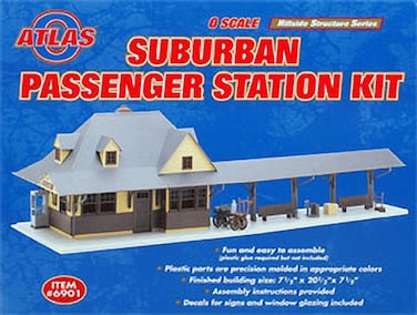 Atlas O Scale Kit Suburban Passenger Station