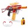 XShot Hyper Gel Trace Fire Blaster, Semi and Fully Automatic Gel Blaster &amp; 10,000 Gellets, 600 Capacity Hopper &amp; 850 Capacity Mag, Ages 14 &amp; Up by ZURU
