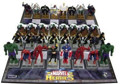 Marvel Heroes Chess Set