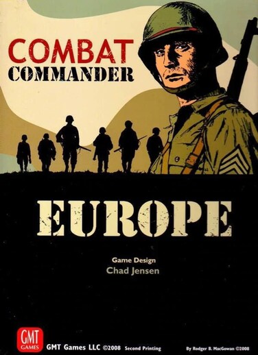 Combat Commander Europe Board Game WW2 Historical Wargame 2014 Reprint