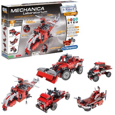Clementoni 66827 Mechanical Vehicles and Rescue Services