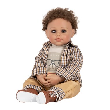ADORA Realistic Baby Doll Bear Hugs ToddlerTime Doll - 20 inch, Soft CuddleMe Vinyl