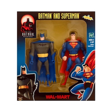 The New Batman Adventure Animated Series BATMAN &amp; SUPERMAN 5" Action Figures (2001 Hasbro)