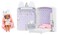Na! Na! Na! Surprise 3-in-1 Backpack Bedroom Unicorn Playset Whitney Sparkles Fashion Doll, Fuzzy White Unicorn Backpack, Closet with Pillows &amp; Blanket, Kids Gift, Ages 4 5 6 7 8+