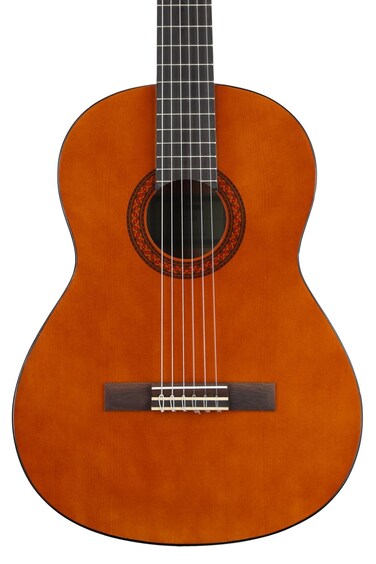 Yamaha 6 String Beginner Scale Classical Guitar, Natural Finish, Right Handed, Full Size (C40II)