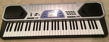 Casio CTK-481 Keyboard with Adapter &amp; Song Books
