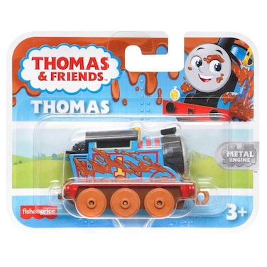 Thomas &amp; Friends Fisher Price Mud Run Thomas Push-Along Toy Train for Kids Ages 3+