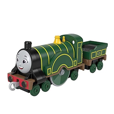 THOMAS &amp; FRIENDS Trackmaster Emily Large Metallic Train Toy Train for Kids Ages 3 and Up