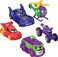 Fisher-Price DC Batwheels 1:55 Scale Toy Cars 5-Pack, Bam Batmobile Redbird Prank Bibi &amp; Quizz, Batcast Metal Diecast Vehicles, Ages 3+