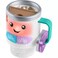 Fisher-Price Baby &amp; Toddler Toy Laugh &amp; Learn Wake Up &amp; Learn Coffee Mug with Lights Music &amp; Learning for Infants Ages 6+ Months