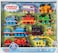 Thomas &amp; Friends Diecast Toy Trains, The Track Team Engine Pack, 10 Push-Along Vehicles for Pretend Play Preschool Kids Ages 3+ Years