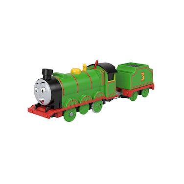 Fisher-Price Henry Thomas &amp; Friends Motorized Locomotive with Coal Tank Battery Operated for Children from 3 Years Old, HTN40