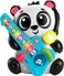 Fisher-Price Baby Learning Toy Link Squad Jam &amp; Count Panda with Music &amp; Lights for Ages 9+ Months, Compatible Only with Link Squad Items