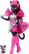 Monster High Catty Noir Doll, Werecat with Pet Cat Amulette &amp; Accessories Like Backpack, Music Book, Microphone &amp; More
